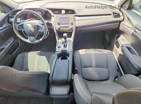 2HGFC2F59JH542695 2018 HONDA CIVIC Silver Vista del salpicadero