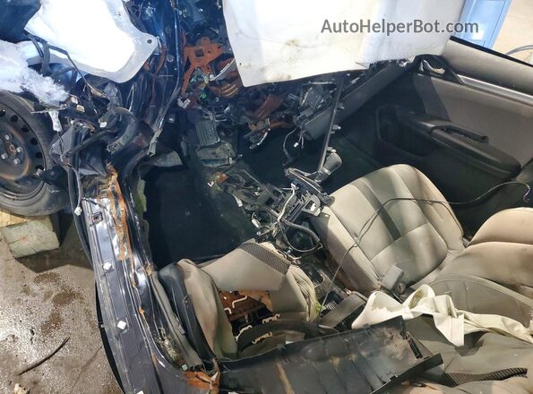 2HGFC2F59JH548495 2018 HONDA CIVIC Blue Widok deski rozdzielczej