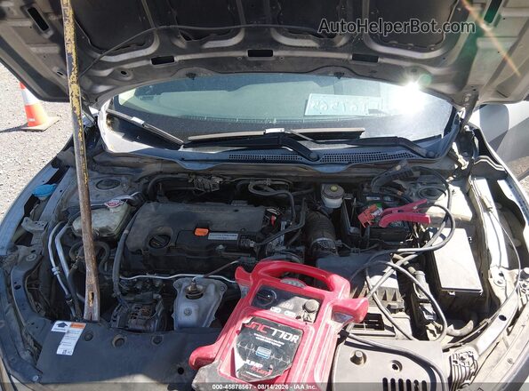 2HGFC2F59JH550487 2018 HONDA CIVIC Silver Vista trasera