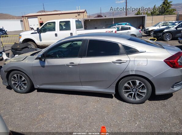 2HGFC2F59JH550487 2018 HONDA CIVIC Silver Vista interior de 360 grados