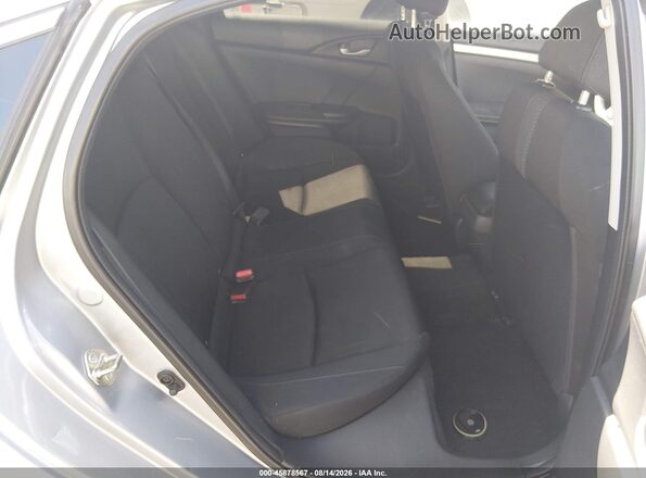 2HGFC2F59JH550487 2018 HONDA CIVIC Silver Vista de la etiqueta del VIN