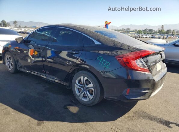 2HGFC2F59JH560114 2018 HONDA CIVIC Black Rear left