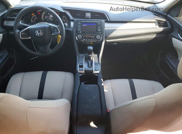 2HGFC2F59JH560114 2018 HONDA CIVIC Black Dashboard view