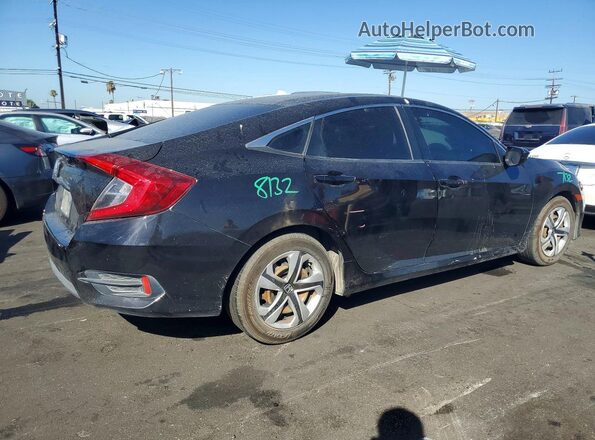 2HGFC2F59JH560114 2018 HONDA CIVIC Black Rear right
