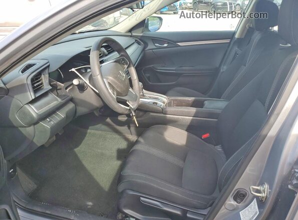 2HGFC2F59JH566723 2018 HONDA CIVIC Серебряный Вид салона спереди