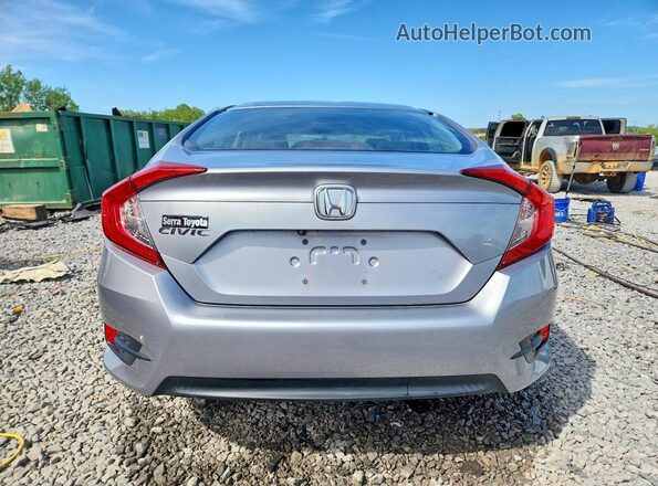 2HGFC2F59JH566723 2018 HONDA CIVIC Серебряный Вид сзади