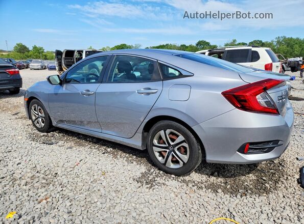 2HGFC2F59JH566723 2018 HONDA CIVIC Серебряный Задняя левая четверть