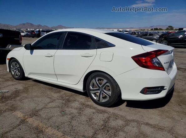 2HGFC2F5XGH519502 2016 HONDA CIVIC White Rear left