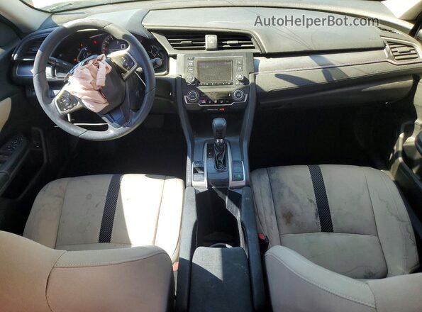 2HGFC2F5XGH519502 2016 HONDA CIVIC White Dashboard view