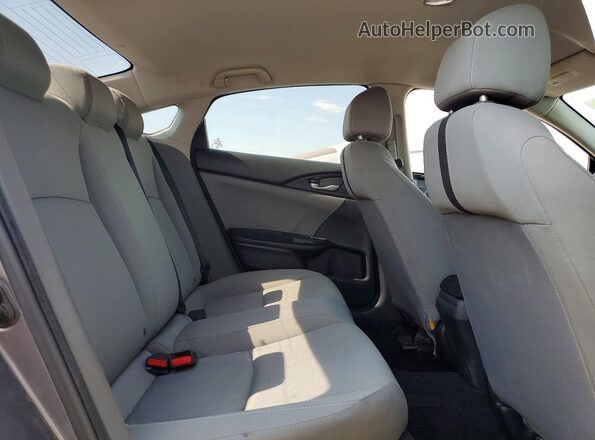 2HGFC2F5XGH526529 2016 HONDA CIVIC Gray Vista de los asientos traseros