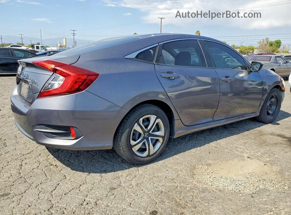 2HGFC2F5XGH526529 2016 HONDA CIVIC Gray Trasero derecho