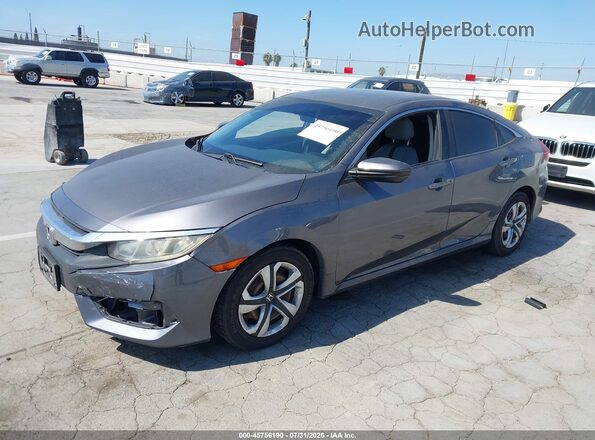 2HGFC2F5XGH551334 2016 HONDA CIVIC Серый Передняя левая четверть