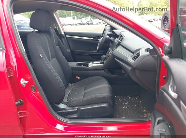 2HGFC2F5XGH562737 2016 HONDA CIVIC Red Widok wnętrza z przodu