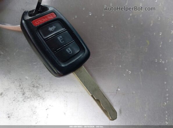 2HGFC2F5XGH562737 2016 HONDA CIVIC Red Widok deski rozdzielczej