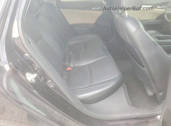 2HGFC2F5XGH575987 2016 HONDA CIVIC Black Հետևի նստատեղերի տեսք