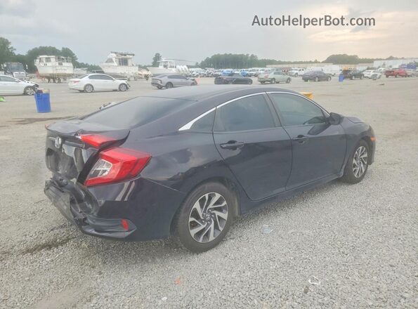 2HGFC2F5XGH575987 2016 HONDA CIVIC Black Հետևի աջ