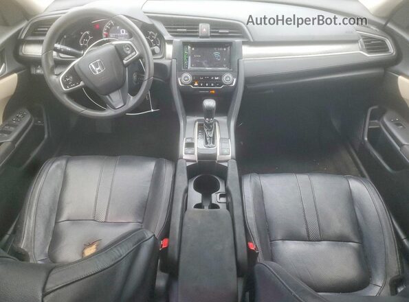 2HGFC2F5XGH575987 2016 HONDA CIVIC Black Առջևի վահանակի տեսք