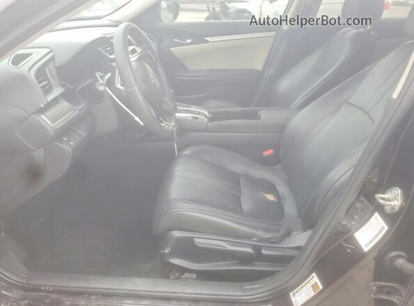 2HGFC2F5XGH575987 2016 HONDA CIVIC Black Սալոնի դիմացի տեսք