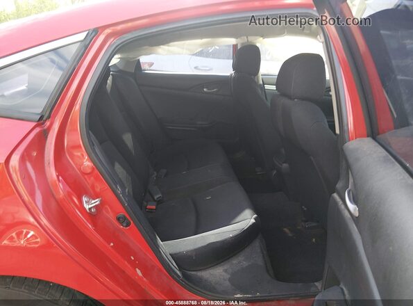 2HGFC2F5XGH576346 2016 HONDA CIVIC Red VIN კოდის სტიკერის ხედი