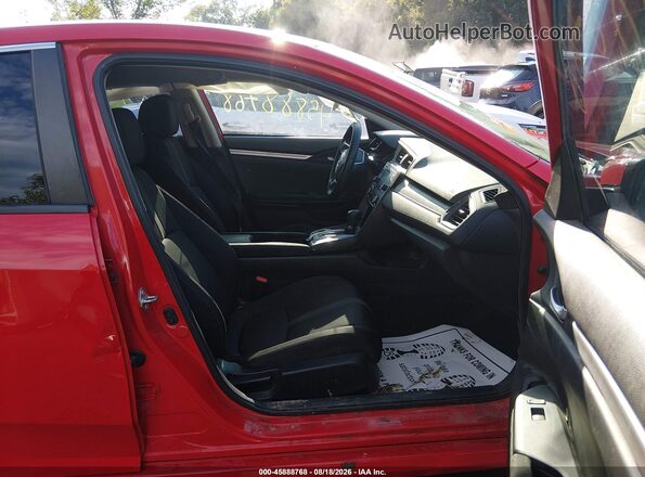 2HGFC2F5XGH576346 2016 HONDA CIVIC Red წინა სალონის ხედი