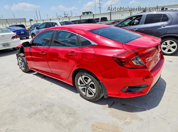 2HGFC2F5XHH502247 2017 HONDA CIVIC Red Rear left
