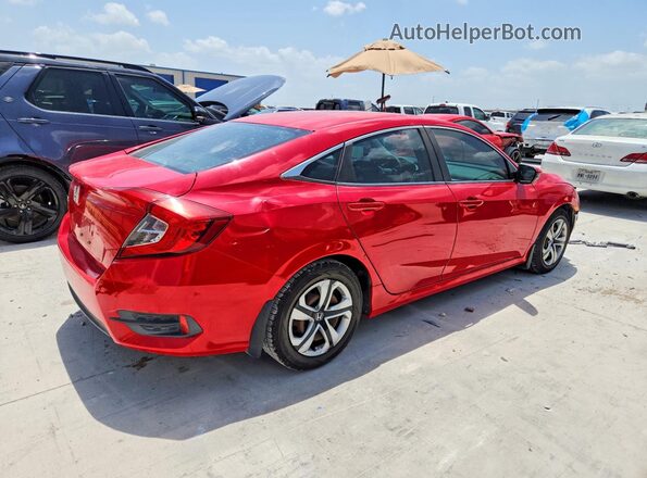 2HGFC2F5XHH502247 2017 HONDA CIVIC Red Rear right