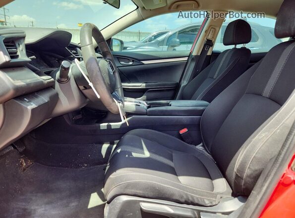 2HGFC2F5XHH502247 2017 HONDA CIVIC Red Front interior view