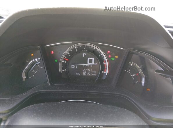 2HGFC2F5XHH514799 2017 HONDA CIVIC Black Հետևի նստատեղերի տեսք