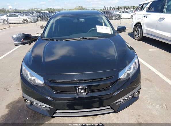 2HGFC2F5XHH514799 2017 HONDA CIVIC Black Սալոնի հետևի տեսք
