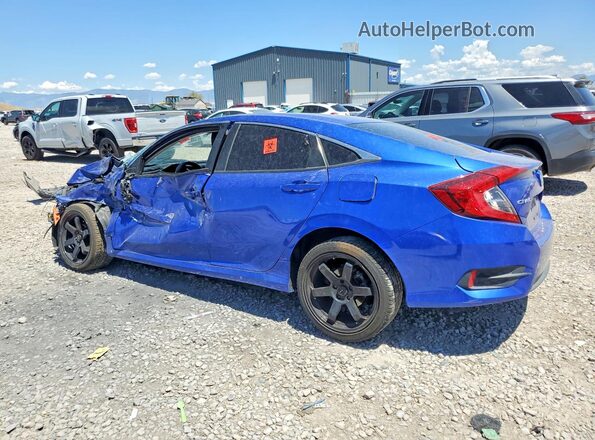 2HGFC2F5XHH519601 2017 HONDA CIVIC Blue Задня ліва чверть