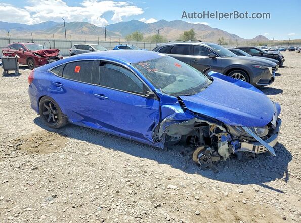 2HGFC2F5XHH519601 2017 HONDA CIVIC Blue Передня права чверть