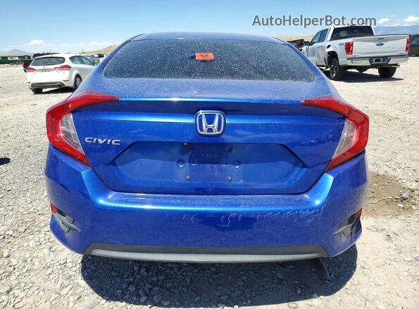 2HGFC2F5XHH519601 2017 HONDA CIVIC Blue Вид ззаду