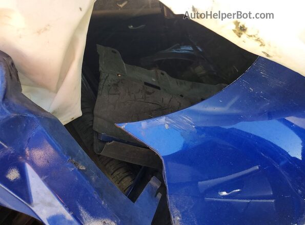 2HGFC2F5XHH519601 2017 HONDA CIVIC Blue Вид задніх сидінь