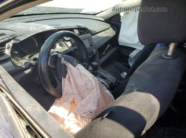 2HGFC2F5XHH519601 2017 HONDA CIVIC Blue Вид панелі приладів