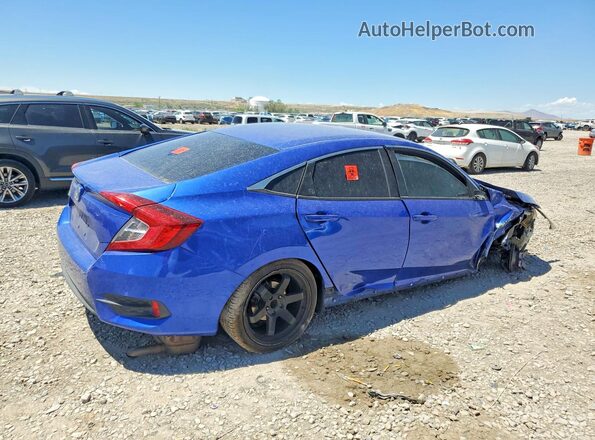 2HGFC2F5XHH519601 2017 HONDA CIVIC Blue Задня права чверть