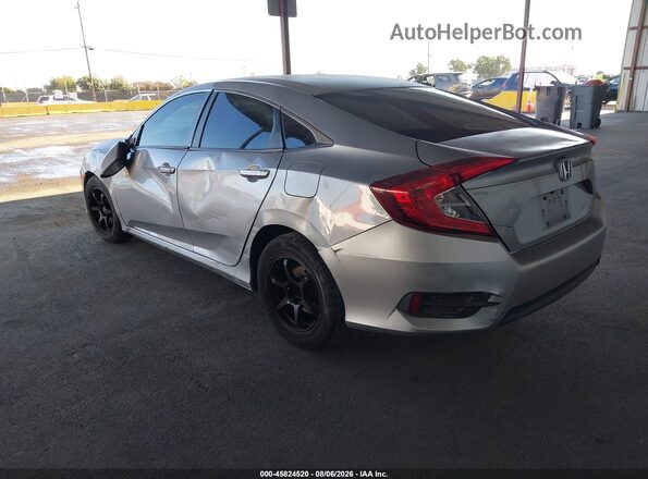 2HGFC2F5XHH528377 2017 HONDA CIVIC Silver უკანა მარცხენა
