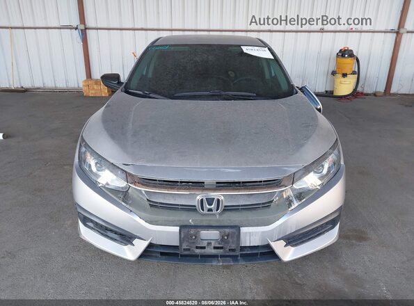 2HGFC2F5XHH528377 2017 HONDA CIVIC Silver ხელსაწყოთა პანელის ხედი