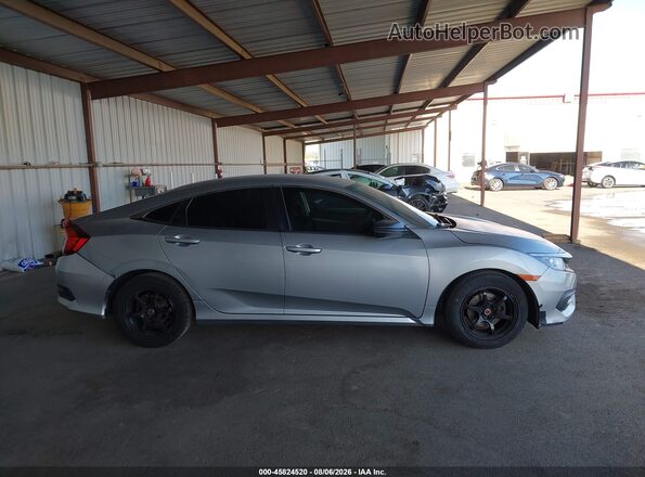 2HGFC2F5XHH528377 2017 HONDA CIVIC Silver უკანა სალონის ხედი