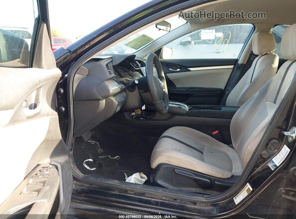 2HGFC2F5XHH532025 2017 HONDA CIVIC Black Widok wnętrza z przodu