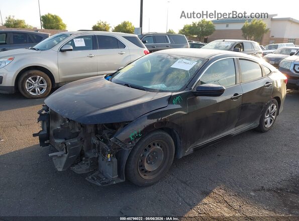 2HGFC2F5XHH532025 2017 HONDA CIVIC Black Przód lewy