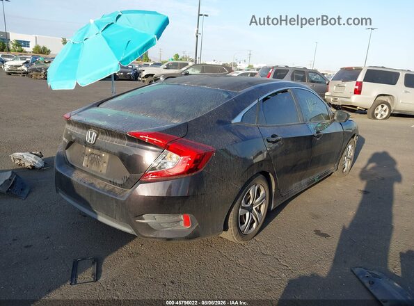 2HGFC2F5XHH532025 2017 HONDA CIVIC Black Tył prawy