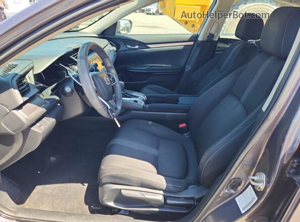 2HGFC2F5XHH548550 2017 HONDA CIVIC Угольный Вид салона спереди