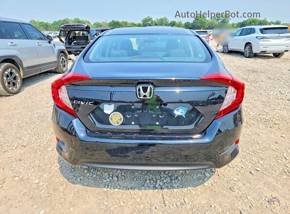 2HGFC2F5XHH562965 2017 HONDA CIVIC Black Vista trasera