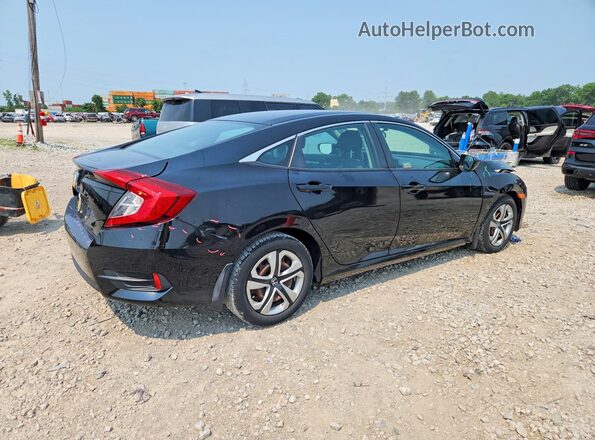 2HGFC2F5XHH562965 2017 HONDA CIVIC Black Trasero derecho