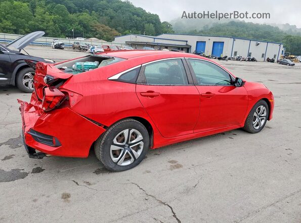2HGFC2F5XHH566790 2017 HONDA CIVIC Красный Передняя правая четверть
