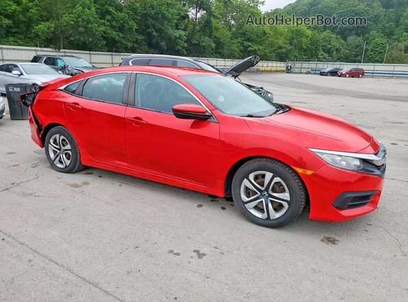 2HGFC2F5XHH566790 2017 HONDA CIVIC Красный Вид спереди