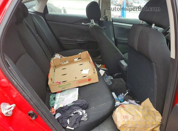 2HGFC2F5XHH566790 2017 HONDA CIVIC Красный Вид задней части салона