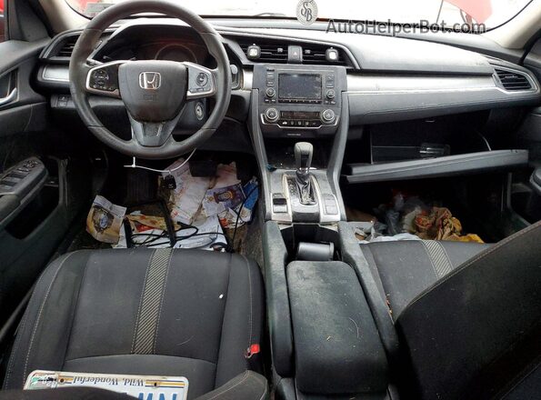 2HGFC2F5XHH566790 2017 HONDA CIVIC Красный Вид щитка приборов