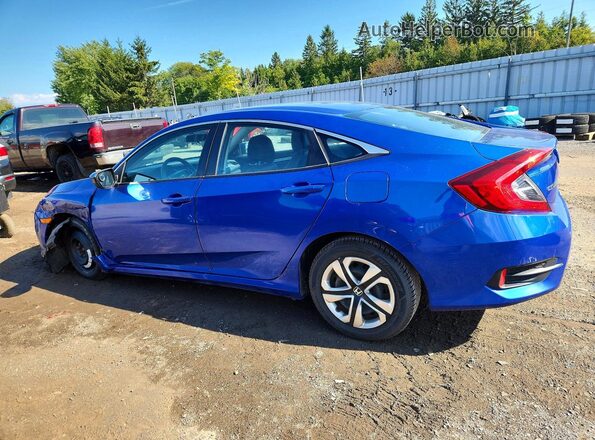 2HGFC2F5XJH012235 2018 HONDA CIVIC Blue Tył lewy