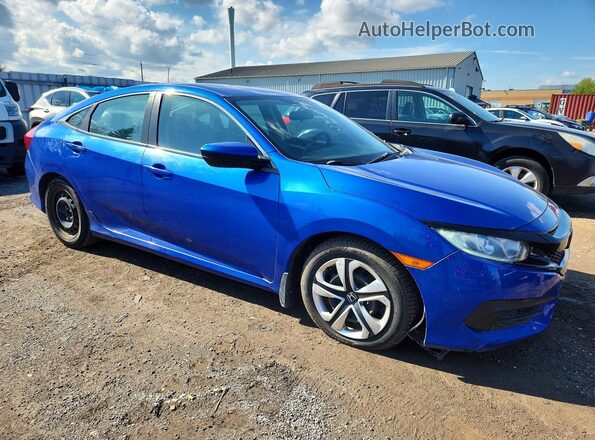 2HGFC2F5XJH012235 2018 HONDA CIVIC Blue Przód prawy